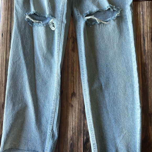 NWT Wild Fable High-Rise Curvy Straight Light Wash Jeans 6 - Picture 5 of 6